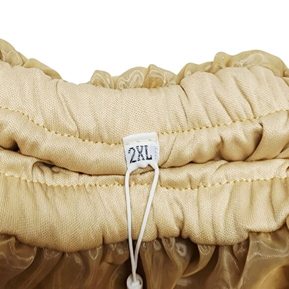 Gold Sequin Off-Shoulder Evening Womens Size 2XL By Dasmzper - Picture 2 of 9